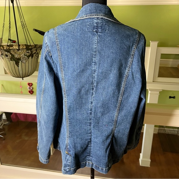 Wah Jeans Denim Jacket Size 14/16 - Picture 2 of 3